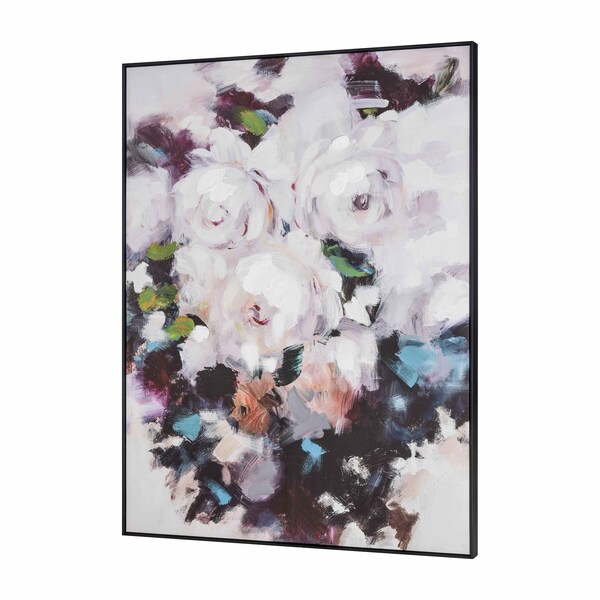 Peony Abstract Framed Wall Art